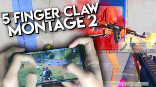 5 Finger Claw Gyro Montage 2 [No Headphone PUBG MOBILE]