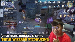 BUILD WIZZARD GW !  RAGNAROK ORIGIN ! OPEN BETA TANGGAL 6 APRIL