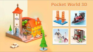 Game Android Online - Pocket World 3D - Gameplay😁😆