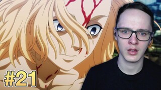 TOKYO REVENGERS Episode 21 REACTION/REVIEW! - Baji is a legend...