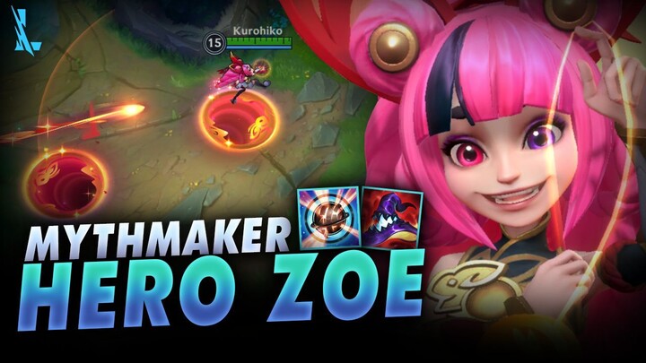 Zoe Rilis, Damage nya Gak Ngotak, Tapi Susah - Hero Baru Zoe Wild Rift PBE (1 Video 2 Leak)