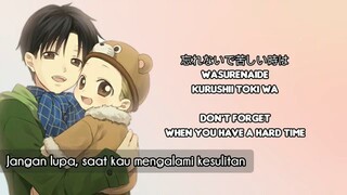 Sachiko Kumaga - You (Akachan To Boku Ending 1)  Lyrics Sub Indonesia