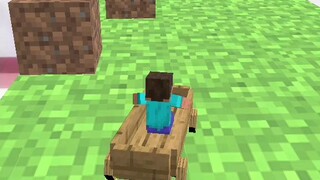 Minecraft race tiktok