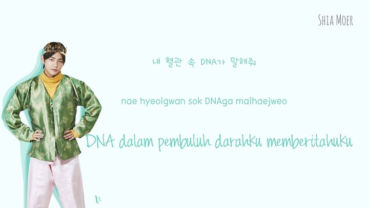 BTS (방탄소년단) - DNA (Pedal 2 LA Mix) [Han/Rom/Ina] Color Codes Lyrics | Lirik Terjemahan Indonesia