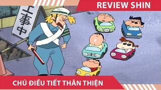 Review shin cậu bé bút chì , Chú công nhân điều tiết thân thiện , tóm tắt shin cậu bé bút chì