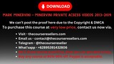 Mark Minervini - Minervini Private Acsess Videos 2013-2019