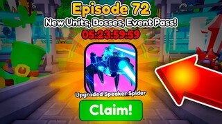 *NEW* UPDATE IS COMING!!🕷️🔥 - Toilet Tower Defence EPISODE 72 (PART 1)