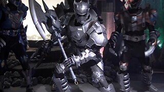[Versi HD yang Dipulihkan] Empat Armor Cahaya dan Bayangan VS Kaiomon! Binatang gaib terkuat di jang