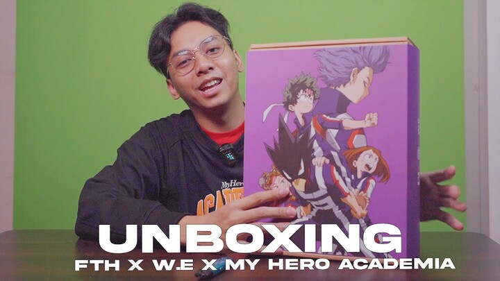 UNBOXING FTH x W E x My Hero Academia Collections