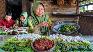 Auto Nambah Nasi Kalo Masak Cumi Seperti Ini, Sambel Baby CUMI Pedas MOREHEK, Tumis Kangkung