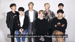 BTS Message for Filipino ARMY 🇵🇭💜