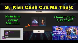 [Garena Free Fire]/Cách Nhận Kim Cương Miễn Phí Khi Tham Gia Sự Kiện Cánh Cửa Ma Thuật