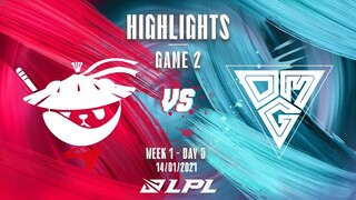 [Highlights] AL vs OMG - Game 2 | Tuần 1 Ngày 5 | LPL Mùa Xuân 2022