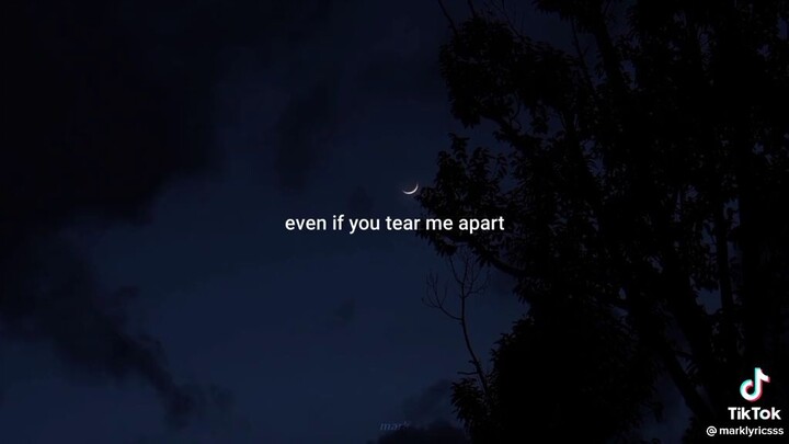 even if you far me apart