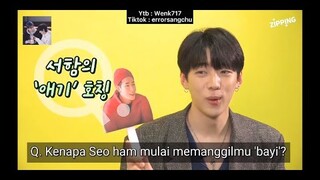 INDO SUB Jaechan DKZ semantic error interview w/ Z!pping #semanticerror #jaechan #seoham #재찬