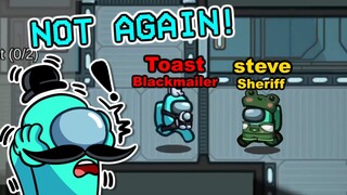 THE SHERIFF LIVES IN TOAST'S HEAD, RENT FREE