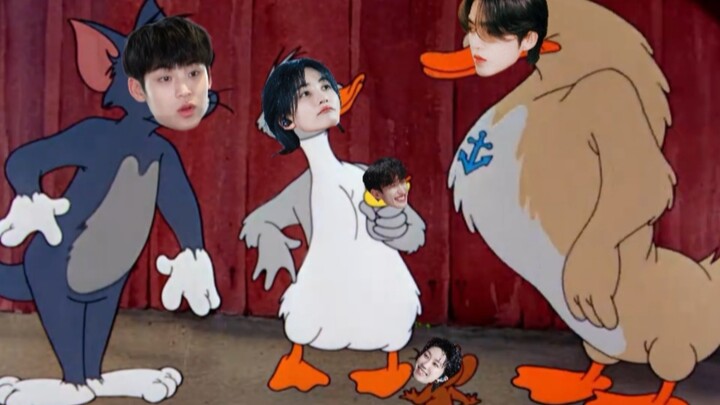 Tom and Jerry but SEVENTEEN
