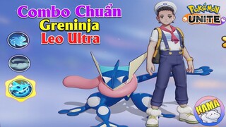 Pokemon UNITE - Combo Skill Greninja Trùm Phóng Tiêu Nước Leo Rank Ultra