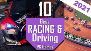 Best Racing & Driving Games 2021 | TOP10 Racing PC Games