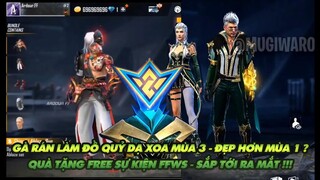 FREE FIRE | GÀ RÁN LÀM ĐỒ QUỶ DẠ XOA PHIÊN BẢN THỨ 3 - ĐẸP HƠN PHIÊN BẢN 1? - QUÀ FREE SỰ KIỆN FFWS