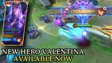 New Hero Valentina Available Now - Mobile Legends Bang Bang
