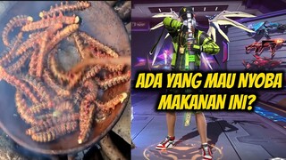 TES KRIUK SAMBAL ULAT DI GORENG!!!