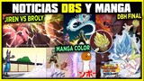 NOTICIAS DRAGON BALL SUPER MANGA ANIME: RESPUESTAS A MISTERIOS | SAGA GRANOLA COLORES OFICIALES