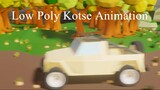 Noob  Low Poly Kotse Animation
