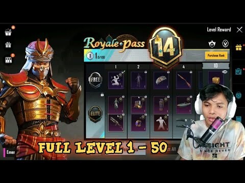 Gak Nyangka Sekeren Ini! Royale Pass M14 Level 1 - 50 | Pubg Mobile Indonesia