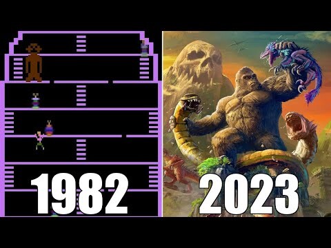 Evolution of King Kong Games [1982-2023]