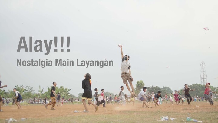 Anak Layangan, Keseruan Main layangan Di Lapangan Intercon.