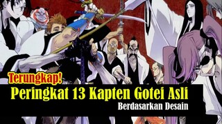 Terungkap! Peringkat 13 Kapten Gotei Asli Bleach, Berdasarkan Desain