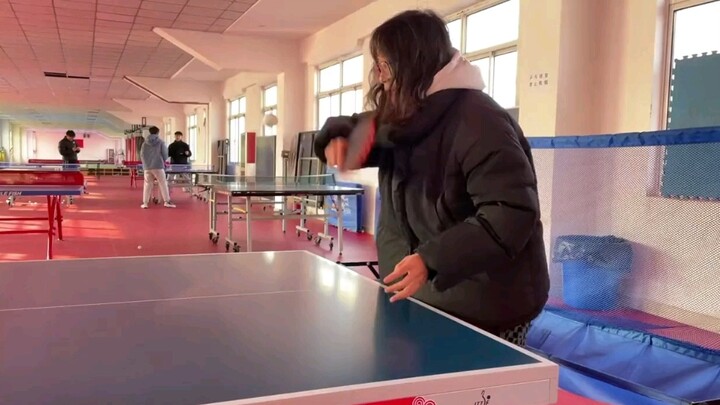 This is the highest realm of table tennis.