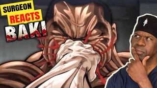 Is This Baki's TOUGHEST Opponent? Surgeon Reacts to Biscuit Oliva vs Baki Hanma Part 3:3