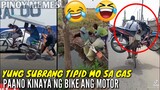Yung subrang tipid mo sa gas' sinakay muna lang sa bike😂😅| Pinoy Memes funny videos compilation