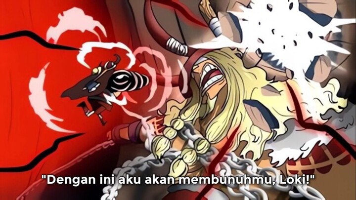 LUFFY GEAR 6 VS LOKI DEWA NIKA!