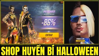 Free Fire - Review Shop Huyền Bí Mới Mở Bán Đồ Sự Kiện Halloween - Nhân Vật Mới Cực Mạnh Trong OB31