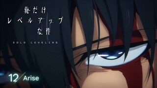 TVアニメ「俺だけレベルアップな件」web予告｜12.「Arise」