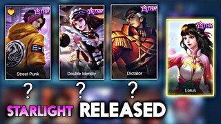 OFFICIAL RELEASE OF STARLIGHT SKIN! UPDATES RELEASE! • MOBILE LEGENDS 2021