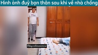 Hình ảnh đuỹ vạn khi nó về nhà ck