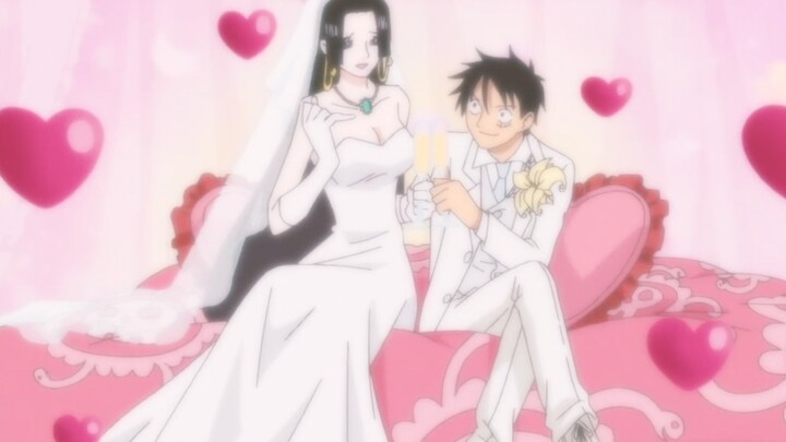 Hoàng hậu đã thực sự kết hôn với Luffy! ! ! Đó chắc chắn là một cốt truyện mà bạn không thể nghĩ ra 