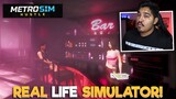 REALISTIC Life Simulator GAME | Metro Sim Hustle (HINDI) #1