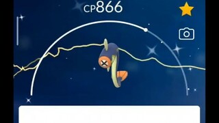 Pokémon GO-Evolving Shiny Eelektrik