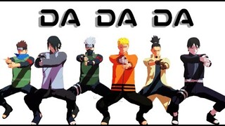 Liu Zhi Jia – DA DA DA【NARUTO MMD】NARUTO*KAKASHI*SHIKAMARU*SASUKE*SAI*KONOHAMARU