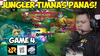 RETRI TIMNAS NI BUOSSS !!! ALBERTTT TERLALU OP CUY DARI AWAL !! RRQ VS EVOS GAME 4 !! FULL SPJ