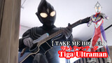 Cosplay Diga Altman to play guitar-Take me higher
