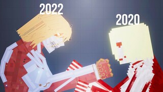 Female Titan 2022 vs Female Titan 2020 Which is best? - People Playground