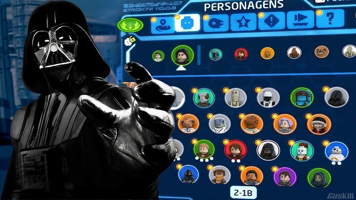 Todos Os Personagens De LEGO Star Wars: The Skywalker Saga