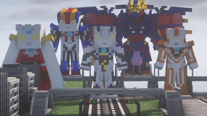 MC Ultraman module/new version demo PV [Minecraft/NUCCPSP013]