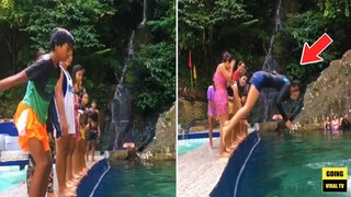 PANIS Ang Lahat Sa DIVE Ni ATE! Patag Na Patag😂-PINOY FUNNY VIDEOS & PINOY MEMES COMPILATION